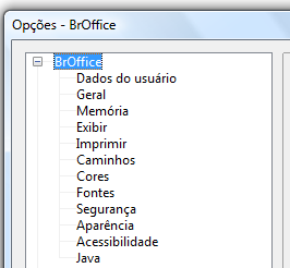Escolhendo opções gerais para o LibreOffice Esta seção cobre algumas das configurações que são aplicáveis a todos os componentes do LibreOffice.