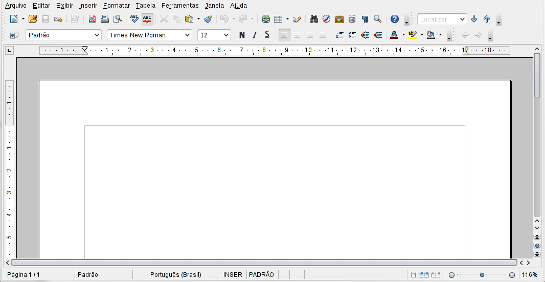 O que é o Writer? Writer é o componente de processamento de textos do LibreOffice.