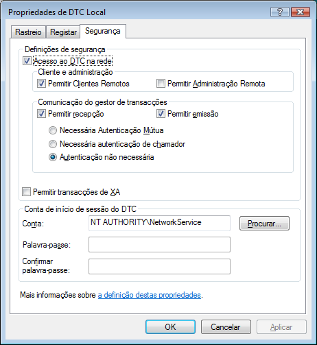 1. Expandir o node Raiz da consola Serviços componentes Computadores O meu computador. 2.