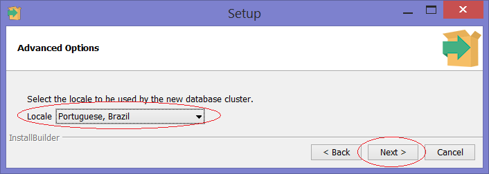 PostgreSQL Primeiros Passos no Microsoft Windows Márcio A. Siena Página 4 de 25 1.4. Tela de seleção da pasta padrão de dados.