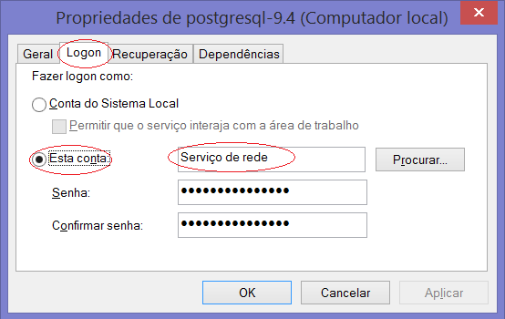 PostgreSQL Primeiros Passos no Microsoft Windows Márcio A. Siena Página 6 de 25 Repare que o mesmo está marcado como Em Execução e com tipo de inicialização Automático.