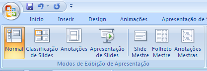 Preenchimento com Imagem ou Textura MS PowerPoint 2007 O preenchimento com imagem ou texturiza permite que você aplique imagens como plano de fundo ou também aplicar texturas que imitam com perfeição