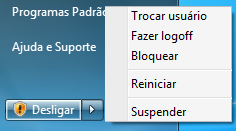 Windows 7 - Lupa: A Lupa amplia partes diferentes da tela. Esse recurso é útil para a exibição de partes difíceis de ver.