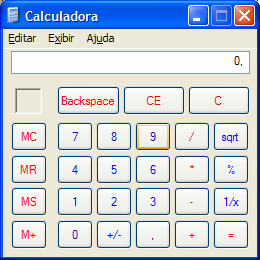 49 11 Calculadora A calculadora do Windows contém muito mais recursos do que uma calculadora comum, pois além de efetuar as operações básicas, pode ainda trabalhar como uma calculadora científica.