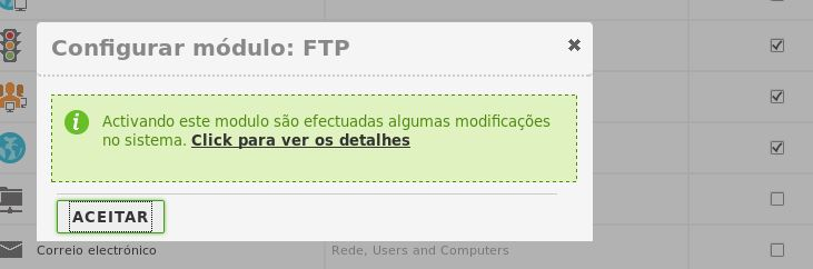 FTP / PAM para SSL Instalamos o serviço FTP.