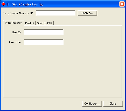 Página 13 Imprimir Auditron Configuração do Fiery Controller para Imprimir Auditron Quando o Fiery Controller for ativado para suportar o Imprimir Auditron com o EFI WorkCentre Config, será possível