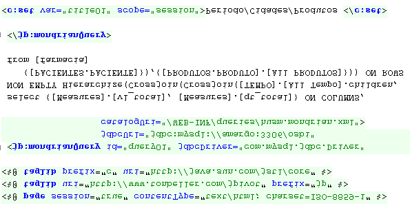 As consultas mdx mostradas na Figura 6 compreendem uma parte da geração e exibição da consulta.