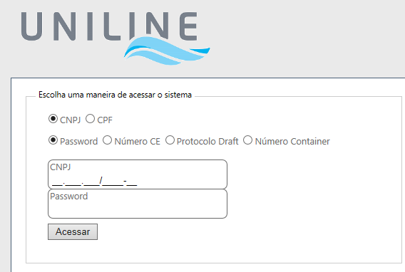 Ao selecionar a opção Pagamentos via Boleto Bancário o usuário será automaticamente direcionado