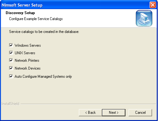 O Assistente de instalação do Nimsoft Server 25. Especifique parâmetros de autenticação para o logon SSH (Secure Shell) no UNIX. Clique em Avançar para continuar. 26.