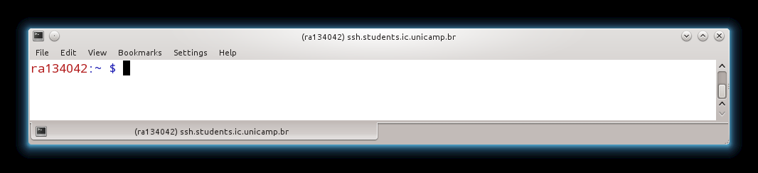 Comandos básicos clear Limpa a tela do terminal Atalho: Ctrl + l