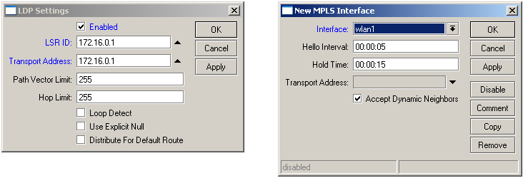 Bridgetransparente em enlaces N Para se configurar a bridge transparente em enlaces n, devemos estabelecer um link AP <-> Station e configure uma rede ponto a