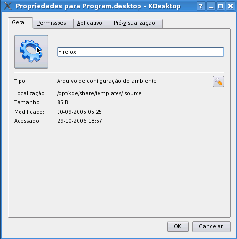 C O N FIG U R A Ç Ã O BÁ S IC A Ve jam os agora com o criar um atal h o no de s k top do K DE: Cl iq ue com o botão dire ito do m ous e s obre o de s k top, a s e guir pe rcorra no m e nu q ue s e rá