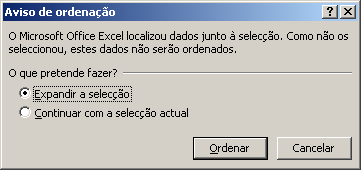 Experimente fazer o mesmo clicando no ícone de Z a A, para inverter a ordenação.