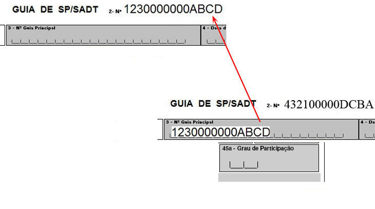 22 TISS 2.1 2. Serviços profissionais, exames e procedimentos (paciente não interna) 2.3.