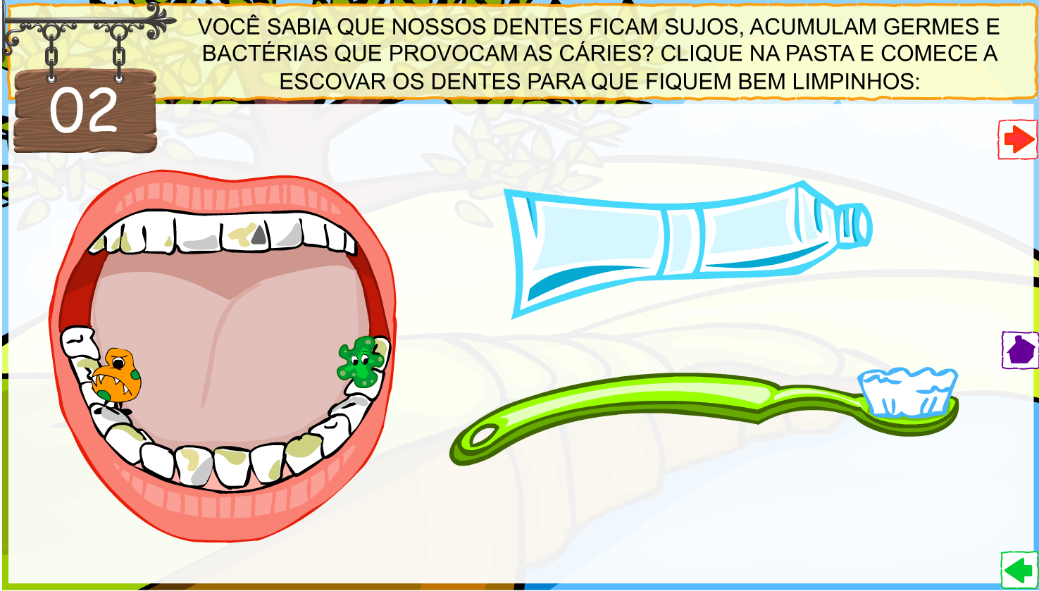 Módulo de Educação Física, desenvolvido para completar o conteúdo, Higiene Pessoal, trabalhado pelo professor em sala de aula, utilizando-se de várias estratégias.