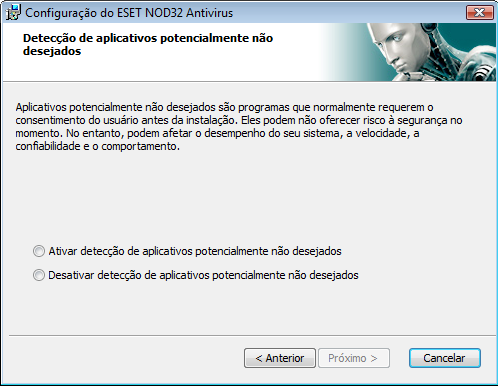 2. Instalação Após a compra, o instalador do ESET NOD32 Antivírus pode ser obtido através de download no site do ESET na Web como um pacote.msi.