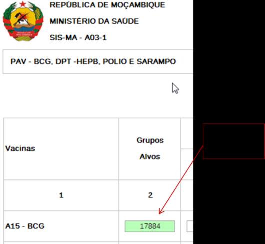 . Transmissão de Dados Introdução/Alteração de Dados no SIS-MA Para introduzir dados no SIS-MA siga os seguintes passos (continuação): Introduza os dados na Ficha digitando os valores.