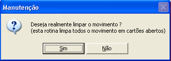 pg.60 Fiscal Escolha uma opção (esse menu só está dispoível para quem usa o Sistema Mister Chef ECF): Leitura X - Ctrl X Redução Z - Ctrl Z Listagem de Produtos Relatórios Fiscais TEF Leitura X A