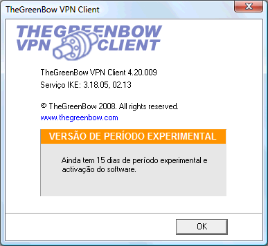 Navegando na Interface Utilizador 21 A parte esquerda da barra indica a localização da configuração VPN.