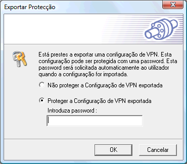 Painel de Configuração 56 3. Uma vez exportada, a Configuração VPN pode ser enviada aos utilizadores ou pode clicar duas vezes nela para iniciar o Cliente VPN IPSec TheGreenBow.
