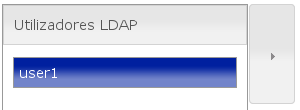 16.1 IPBrick - Contacts 327 Gestão de Utilizadores É aqui que pode seleccionar quais dos utilizadores LDAP serão também utilizadores do Contacts (Figura 16.7) Figura 16.