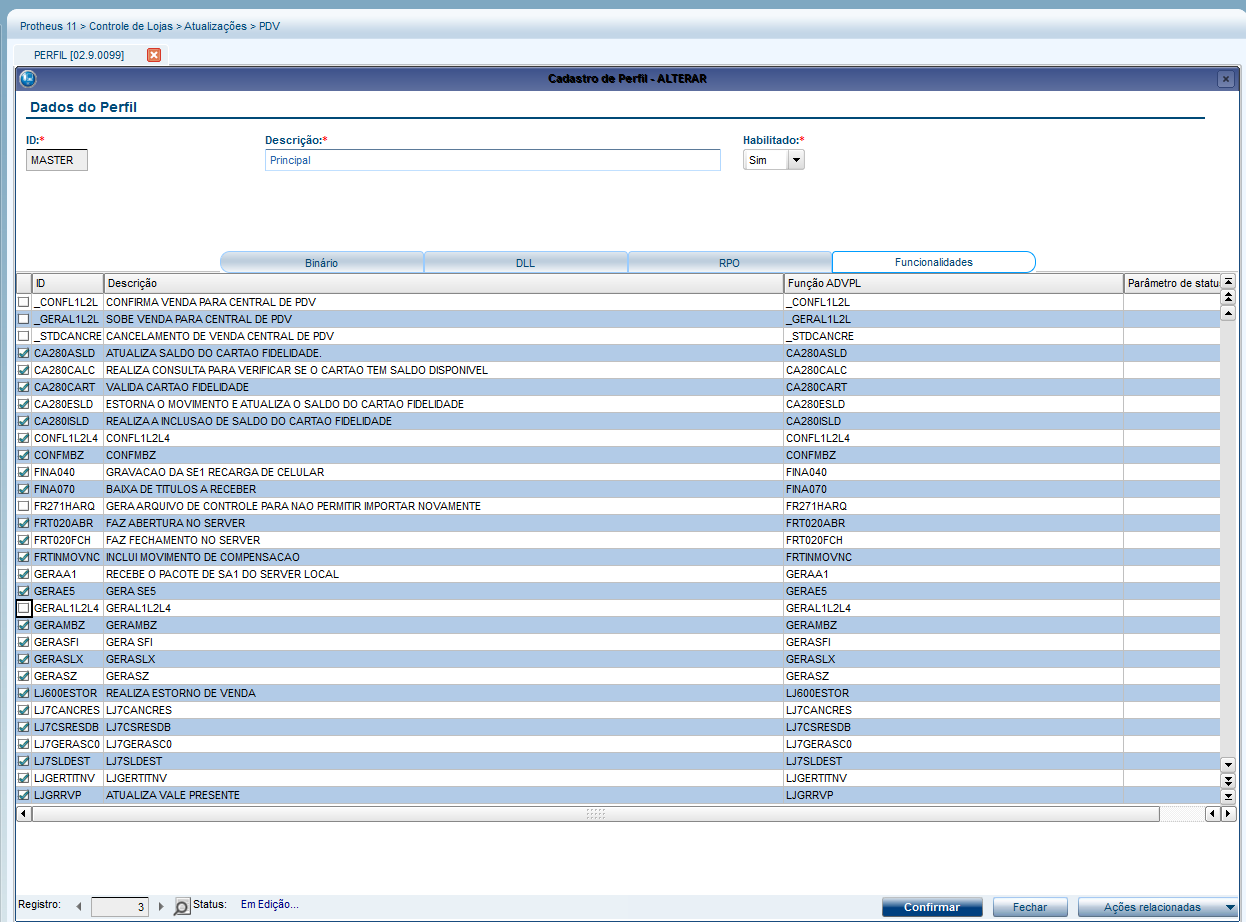 Log Manager O Gerenciador de Logs (Log Manager) permite gravar e exibir os logs do sistema (registros de eventos que foram processados pelo sistema) de forma organizada, permitindo classificar as