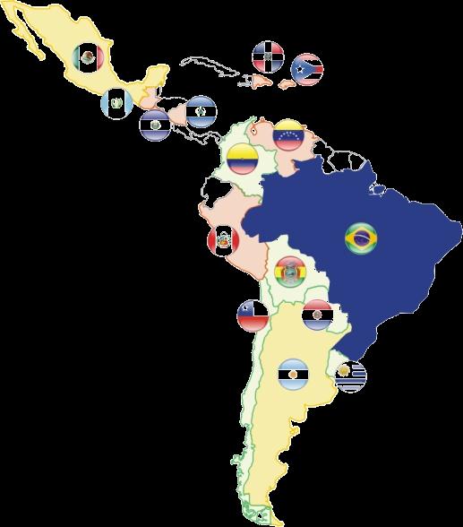 Distribuição Capilaridade 14 Presença Regional e Empreendedorismo Brasil América Latina