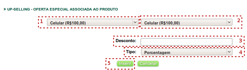 Como cadastrar produtos Cross-Selling?