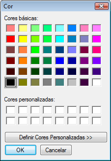 Esta caixa de diálogo permite ao usuário definir caminho e nome dos arquivos que deseja gravar. Esta caixa é comum no ambiente do windows.