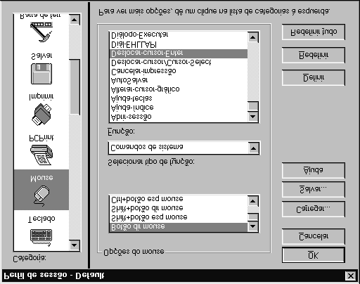 Distinct IntelliTerm 1 Selecione a opção Perfil da sessão no menu Opções, depois selecione a categoria Mouse.