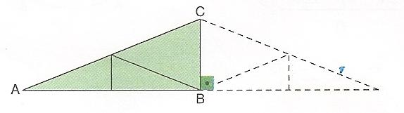 (Mackenzie SP) A figura abaixo representa uma estrutura de construção chamada tesoura de telhado. Sua inclinação é tal que a cada metro deslocado na horizontal, a um deslocamento de 40 cm na vertical.