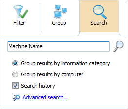 Captura de tela 63: Procure computadores e grupos específicos 2.