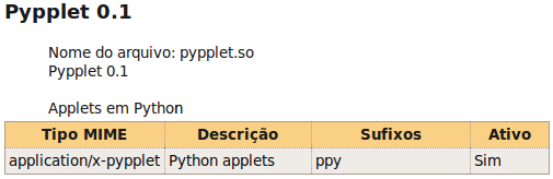 Figura 4.1: Registro do plugin sobre a versão da API implementada pelo navegador e pelo plugin, essa informação é utilizada para verificações nos arquivos npp gate.cpp 