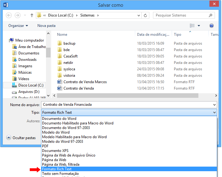 4. Aproveitando Modelos de contratos em Word Se você possui vários modelos de contratos feitos no Microsoft Office Word e gostaria de aproveitá-los, para evitar o trabalho de confeccioná-los