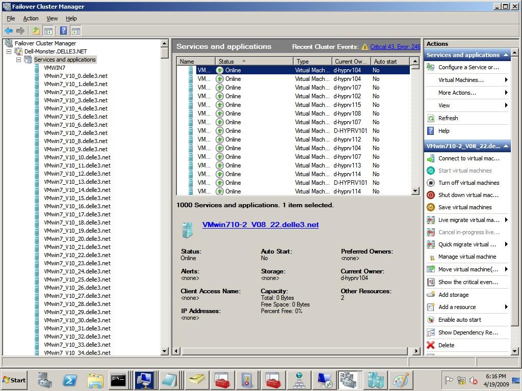 Escalabilidade no cluster