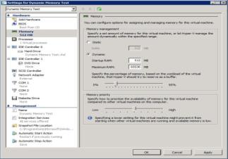 Microsoft (Dynamic Memory) Entende qual informação do guest usar Construído sobre o conhecimento do S.O.