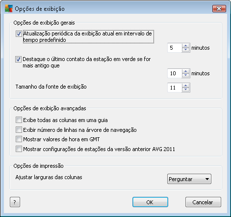 Use o botão Usar para Admin Server para aplicar as condições de não conformidade ao AVG Admin Server, o que significa que essas condições serão usadas no AVG Admin Report (disponível pela interface