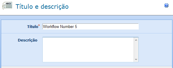 A outra maneira de abrir um fluxo de trabalho é usar o link "Gerenciar fluxos de trabalho" provenientes da exibição de lista ou biblioteca do SharePoint.