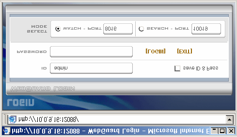 Manual do utilizador Anexo C WebGuard O WebGuard permite-lhe aceder a um DVR remoto, monitorizar imagens de vídeo em directo e pesquisar vídeos gravados utilizando o browser da Web Internet Explorer,