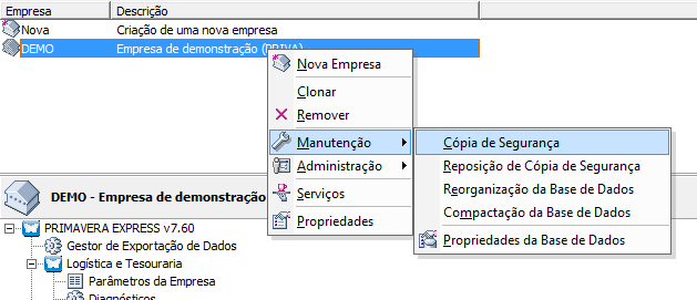 Como o ERP PRIMAVERA é um produto certificado, caso pretenda que o documento fatura seja certificado deve criar uma nova série certificada.