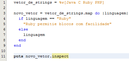 13 3.1 Blocos em Ruby (closures) Um Closure é uma função ou método anônimo. É como um método dentro de outro método, que faz referência ou compartilha variáveis com o método interno ou externo.