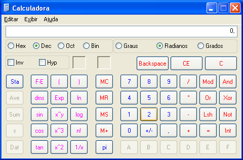 Calculadora Pode ser exibida de duas maneiras: simples ou científica. Windows Movie Maker Editor de vídeos. Permite a criação e edição de vídeos.