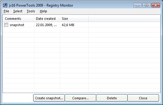 Monitor do Registo O Monitor de Registo é uma forma fácil de controlar e monitorizar o que entra no registo do sistema.