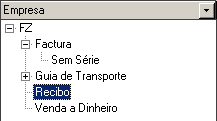 Filtro de Datas 50 Permite aceder ao ecrã auxiliar de selecção de datas, onde poderão ser estabelecidos intervalos de datas de modo diferente ao indicado acima A lista de documentos apresenta por