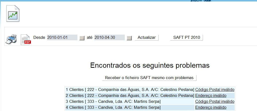 Processos de Produção Fiscalidade Em conformidade com a Lei aplicável a cada entidade utilizadora, o GESTIX ENTERPRISE MODULAR possibilita diferentes modos de funcionamento quanto à fiscalidade, a