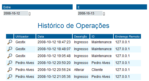 Garantia de Integridade de Transações de Dados A garantia de integridade das transações de dados mantem o GESTIX ENTERPRISE MODULAR livre de problemas oriundos na interrupção acidental do