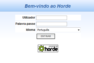 CONTAS DE CORREIO INTERNO O serviço permite a criação de 500 contas de correio electrónico. Inicialmente foram criadas 3 contas de correio electrónico, com cotas de 3 GB cada.