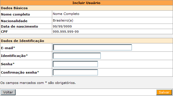 Introdução Todos os pesquisadores apoiados ou que pretendam obter apoio da FAPESP devem se cadastrar. Cadastramento Caso você ainda não tenha uma identificação, será necessário fazer um cadastro.