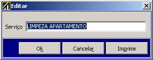 Descrição Narrativa A partir do módulo CRM, o usuário acessa o botão Cadastro e escolhe a opção Satisfação, então o sistema carrega os dados e mostra a tela com o cadastro dos serviços a serem