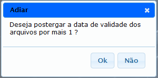 TL093 Tela de arquivos para expurgos O sistema exibe mensagem de confirmação, após atestar a mensagem o sistema remove todos os